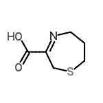 CAS#: 138407-03-1， 2,5,6,7-Tetrahydro-1,4-Thiazepine-3-Carboxylic Acid