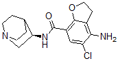 CAS#: 138559-57-6， 4-Amino-N-[(8R)-1-Azabicyclo[2.2.2]Octan-8-Yl]-5-Chloro-2,3-Dihydro-1-Benzofuran-7-Carboxamide