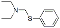 CAS 登录号：13865-52-6， N-乙基-N-(苯基硫基甲基)乙胺