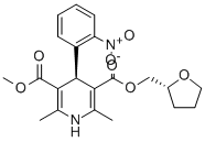 CAS#: 138661-03-7， O5-Methyl O3-(Oxolan-2-Ylmethyl) 2,6-Dimethyl-4-(2-Nitrophenyl)-1,4-Dihydropyridine-3,5-Dicarboxylate