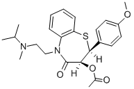 CAS#: 138778-28-6， [(2S,3S)-2-(4-Methoxyphenyl)-5-[2-(Methyl-Propan-2-Ylamino)Ethyl]-4-Oxo-2,3-Dihydro-1,5-Benzothiazepin-3-Yl] Acetate
