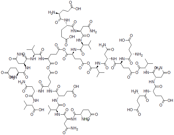 CAS#: 138783-15-0， (Glutamyl-glutamyl-asparaginyl-valyl)6