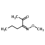 CAS 登录号：138888-71-8， (3Z)-3-(甲氧基亚胺)-2-己酮