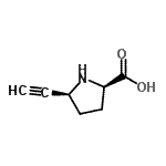 CAS 登录号：138957-97-8， (5S)-5-乙炔基-D-脯氨酸