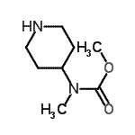 CAS#: 139062-90-1， Methyl Methyl(4-Piperidinyl)Carbamate