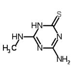 CAS#: 139117-36-5， 4-Amino-6-(Methylamino)-1,3,5-Triazine-2(1H)-Thione
