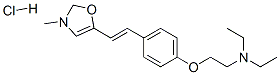 CAS 登录号：139193-95-6， N,N-二乙基-2-[4-[(E)-2-(3-甲基-1,2-恶唑-5-基)乙烯基]苯氧基]乙胺盐酸盐