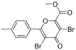 CAS#: 139266-56-1， Methyl 3,5-Dibromo-6-(4-Methylphenyl)-4-Oxopyran-2-Carboxylate