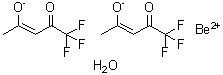 CAS#: 13939-10-1， Beryllium, (Z)-5,5,5-Trifluoro-4-Oxo-Pent-2-En-2-Olate, (E)-5,5,5-Trifluoro-4-Oxo-Pent-2-En-2-Olate, Hydrate