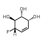 CAS 登录号：139432-82-9， (1S,2R,3R,6S)-6-氟-4-环己烯-1,2,3-三醇
