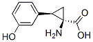 CAS 登录号：139561-05-0， (1R,2R)-1-氨基-2-(3-羟基苯基)环丙烷-1-羧酸