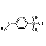CAS#: 139585-64-1， 5-Methoxy-2-(Trimethylsilyl)Pyridine