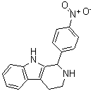 CAS 登录号：139655-04-2， 1-(4-硝基苯基)-2,3,4,9-四氢-1H-beta-咔啉