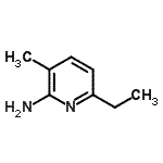 CAS 登录号：139908-33-1， 6-乙基-3-甲基-2-吡啶胺