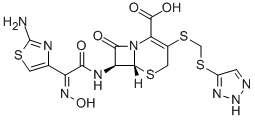 CAS#: 140128-74-1， (6R,7R)-7-[[(2E)-2-(2-Amino-1,3-Thiazol-4-Yl)-2-Hydroxyiminoacetyl]Amino]-8-Oxo-3-(2H-Triazol-4-Ylsulfanylmethylsulfanyl)-5-Thia-1-Azabicyclo[4.2.0]Oct-2-Ene-2-Carboxylic Acid