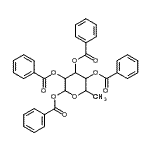 CAS#: 140223-15-0， 1,2,3,4-Tetra-O-Benzoyl-6-Deoxyhexopyranose