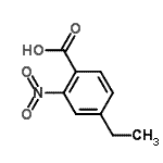 CAS#: 141030-64-0， 4-Ethyl-2-Nitrobenzoic Acid