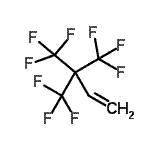 CAS 登录号：14115-46-9， 4,4,4-三氟-3,3-二(三氟甲基)-1-丁烯