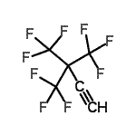 CAS 登录号：14115-48-1， 4,4,4-三氟-3,3-二(三氟甲基)-1-丁炔
