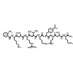 CAS#: 141223-69-0， N<Sup>2</Sup>-(2-Aminobenzoyl)-L-Lysyl-L-Alanyl-L-Arginyl-L-Valyl-L-Norleucyl-4-Nitro-L-Phenylalanyl-L-alpha-Glutamyl-L-Alanyl-L-Norleucinamide