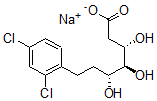 CAS 登录号:141267-47-2, (3S,4S,5R)-7-(2,4-二氯苯基)-3,4,5-三羟基庚酸钠