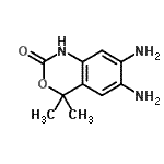 CAS#: 141311-98-0， 6,7-Diamino-4,4-Dimethyl-1,4-Dihydro-2H-3,1-Benzoxazin-2-One