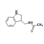 CAS#: 141524-66-5， N-(2,3-Dihydro-1H-Indol-3-Ylmethyl)Acetamide