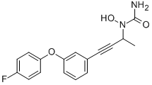 CAS#: 141579-54-6， 1-[4-[3-(4-Fluorophenoxy)Phenyl]But-3-Yn-2-Yl]-1-Hydroxyurea