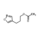 CAS#: 141679-38-1， 3-(1,2-Oxazol-4-Yl)Propyl Acetate