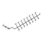 CAS 登录号：142010-50-2， 1,1,1,2,2,3,3,4,4,5,5,6,6,7,7,8,8-十七氟-10-异氰酸癸烷