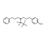 CAS 登录号：142047-94-7， 4-{3-[(<sup>2</sup>H<sub>5</sub>)乙基(3-苯基丙基)氨基]丙基}苯酚