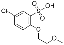 CAS#: 142095-12-3， 5-Chloro-2-(2-Methoxyethoxy)-Benzenesulfonic Acid Sodium Salt (1:1)