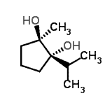 CAS#: 142169-27-5， (1S,2R)-1-Isopropyl-2-Methyl-1,2-Cyclopentanediol