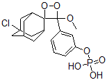 CAS#: 142456-88-0， [3-(1-Chloro-3'-Methoxyspiro[Adamantane-4,4'-Dioxetane]-3'-Yl)Phenyl] Dihydrogen Phosphate