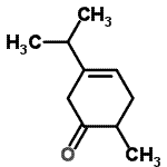 CAS 登录号：142472-68-2， 3-异丙基-6-甲基-环己-3-烯-1-酮