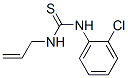 CAS 登录号：14255-92-6， 1-(2-氯苯基)-3-烯丙基硫脲