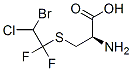 CAS 登录号：142628-08-8， (2R)-2-氨基-3-(2-溴-2-氯-1,1-二氟乙基)硫基丙酸