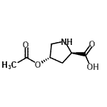 CAS 登录号：142796-93-8， (4S)-4-乙酰氧基-D-脯氨酸