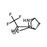 CAS 登录号：142896-64-8， 2,2,2-三氟-1-[(1R)-6-甲基-2,5-二氮杂双环[2.2.1]庚-2-基]乙酮
