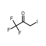 结构式 CAS# 142921-30-0, 1,1,1-三氟-3-碘丙酮
