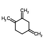 CAS 登录号：14296-81-2， 1,2,4-三(亚甲基)环己烷