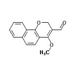 CAS 登录号：143034-62-2， 4-甲氧基-2H-苯并[h]苯并吡喃-3-甲醛