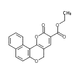 CAS#: 143034-66-6， Ethyl 2-Oxo-2H,5H-Benzo[f]Pyrano[3,2-c]Chromene-3-Carboxylate