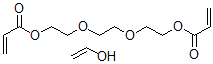 CAS 登录号：143114-02-7， 乙烯醇, 2-[2-(2-丙-2-烯并基氧基乙氧基)乙氧基]乙基丙-2-烯酸酯