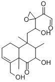 CAS 登录号：143200-52-6， 2-[2-[1-羟基-2-[3-羟基-5-(羟基甲基)-1,2,4a-三甲基-4-氧代-3,7,8,8a-四氢-2H-萘-1-基]乙基]环氧乙烷-2-基]-2-氧代乙醛