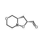 CAS 登录号：143262-72-0， (2R,3aS)-六氢[1,2]恶唑并[3,2-c][1,4]恶嗪-2-甲醛
