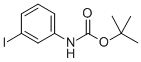 structure of CAS# 143390-49-2, N-(3-Iodophenyl)-Carbamic Acid 1,1-Dimethylethyl Ester;N-(3-Iodophenyl)-1,1-Dimethylethyl Ester Carbamic Acid;1-Iodo-3-[(Tert-Butyloxycarbonyl)Amino]Benzene;(3-IODO-PHENYL)-CARBAMIC ACID TERT-BUTYL ESTER