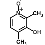 CAS#: 143509-33-5， 2,4-Dimethyl-3-Pyridinol 1-Oxide