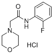 CAS 登录号:143579-16-2, N-(2-氟苯基)-2-吗啉-4-基乙酰胺盐酸盐