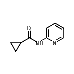 CAS 登录号：14372-23-7， N-(2-吡啶基)环丙烷甲酰胺
